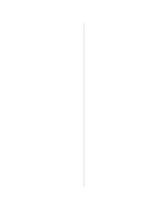 Merkloos Muurplint 79x15mm CubicBlok 244cmRAL9003