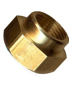 1 Verloopmof 3/4" F x 4/4" F - messing