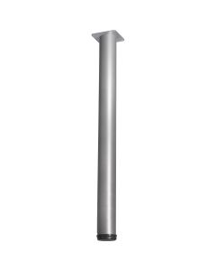 Merkloos Meubelpoot Bonita Ø76mmx90cm,alu-kleurig