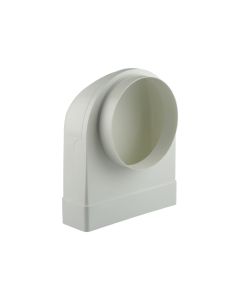 Hoekverb.90° 7017 150 wit