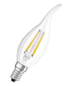 LED RETR CLBA40 E14 4W WW FIL