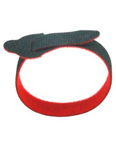 KABELBAND VELCRO 30CM ROOD 10ST