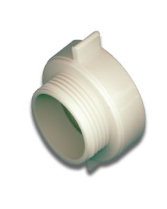 1 Verloopstuk  6/4"F x 5/4" M - wit