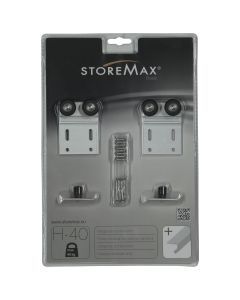 StoreMax Basic schuifd. wielset t.b.v. 1 deur type hangend H-40