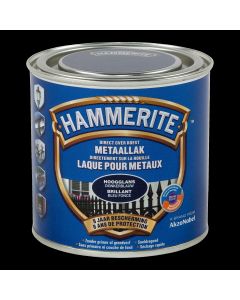 HAMMERITE HOOGGLANSLAK DONKERBLAUW 0,25 L