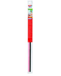 tesamoll Zelfklevende tochtstrip deur met borstel, tapijt, kieren tot 15mm, wit