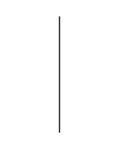 StoreMax Schuifdeur rail aluminium zwart mat 240 cm R-40