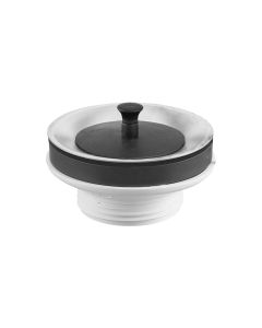 1 Afvoerplug met stop voor wastafel 5/4" - kunststof