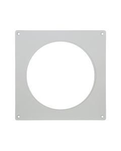 Afdekpl.PVC 7031 dia 150 wit