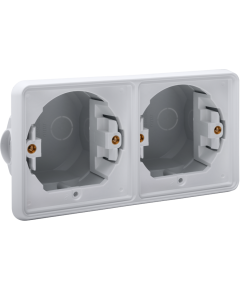 HYDRO INBOUWKADER 2X HOR GRIJS