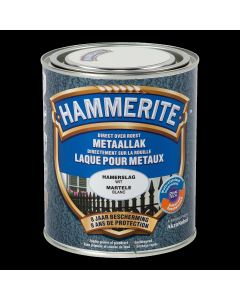 HAMMERITE HAMERSLAGLAK WIT 0,75 L