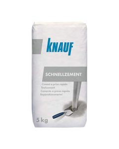 Knauf, Snelcement, Droog mengsel van zand en cement voor snelhardende reparaties, 5 kg