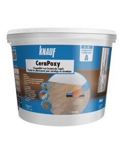 Knauf, Cerapoxy, Voegmiddel voor keramische tegels, Wit 3 kg