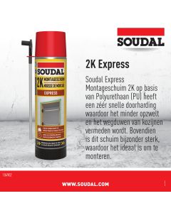 2K Express Montageschuim 400ml