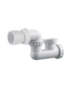 1 Douchesifon extra plat 6/4" x 40-50 mm - PE