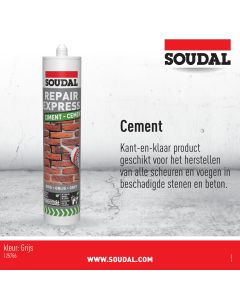 Repair Express Cement Grijs 290ml