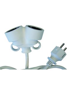 2V STOPCONTACT 3M WIT