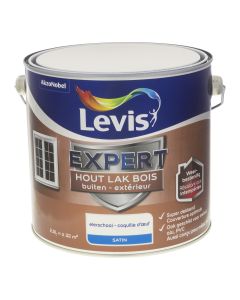 LEVIS EXPERT HOUTLAK BUITEN SATIN EIERSCHAAL 2,5 L