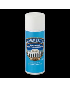 HAMMERITE RADIATORLAK RAL9010 ZIJDEGLANS 0,4 L
