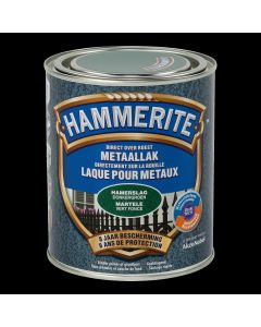 HAMMERITE HAMERSLAGLAK DONKERGROEN 0,75 L