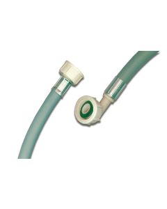 1 Toevoerdarm voor wasmachine 2,5m - 3/4" F x 3/4" F - rubber