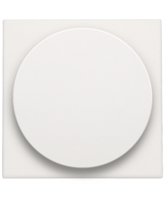 CENTRAALPLAAT DRAAIKNOPDIM WHITE