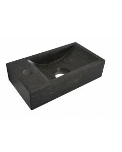 Trevi fontein natuursteen links 36 x 18 x 9 cm
