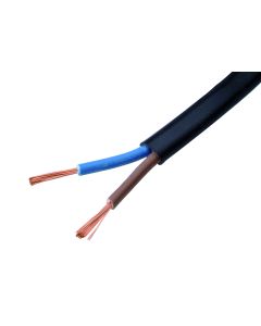 VTLBP/VMVSP 2X0.75 ZWART 5M