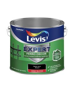 LEVIS FERRO DECOR ZWART BRILLANT 2,5 L
