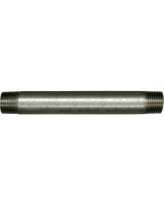 1 Draadstuk 2x draad 1/2" x 200 mm MM - verzinkt