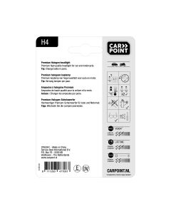 Carpoint Premium Autolamp H4 12V 60/55W