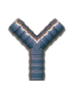 1 Y-koppeling afvoer 17 mm - PVC