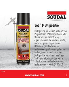 Multipositie Vulschuim 500ml