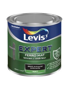 LEVIS FERRO MAT ANTRACIET 0,25 L