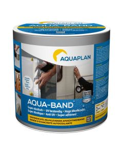 Aqua-Band grijs 10 m x 15 cm