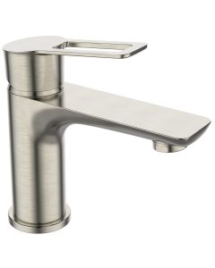 Braga lavabokraan geborsteld inox