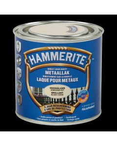HAMMERITE HOOGGLANSLAK GEBROKEN WIT 0,25 L