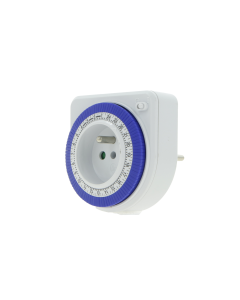 SCHAKELKLOK MECH MINI DAG 3500W WIT