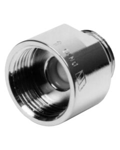 Terugslagklep douche 1/2" FM - verchroomd