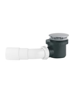 1 Douchesifon met uitneembare afdekplaat 40-50 mm - Abs