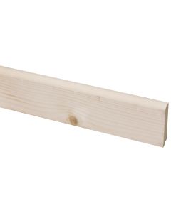 Muurplint massief vuren 68x12mm 240cm