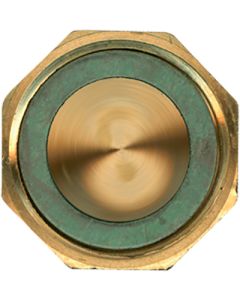 1 Eindstoppen voor verdeler 4/4" F - messing