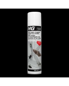 HGX tegen muggen, vliegen en motten 400ml aerosol