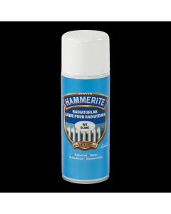 HAMMERITE RADIATORLAK ZIJDEGLANS WIT 0,4 L