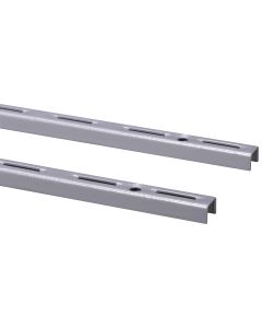 Element System Wandrail Classic 50 enkel, 200cm alu-kleur, per 2 stuks