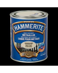 HAMMERITE HOOGGLANSLAK GEBROKEN WIT 0,75 L