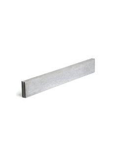 Boordsteen 100x15x5 cm grijs