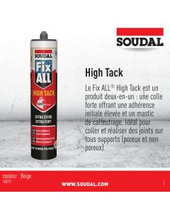 Fix ALL High Tack Beige 290ml