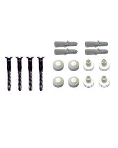 1 Bevestigingsset voor toilet Stedo 4-delig - 7 cm