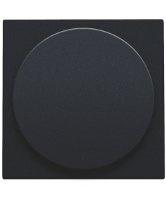 CENTRAALPLAAT DRAAIKNOPDIM BLACK